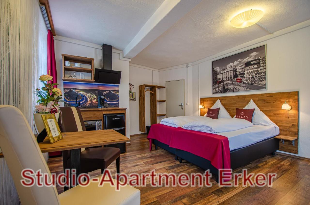 Moselunion - Aparthotel Landsknecht Cochem Bagian luar foto